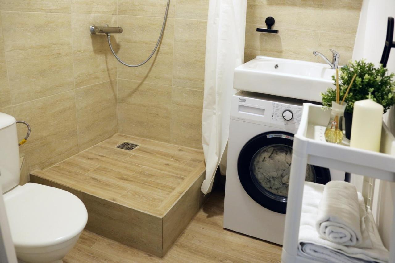 Naujai Suremontuotas Butas Miesto Centre. Apartman Visaginas Kültér fotó